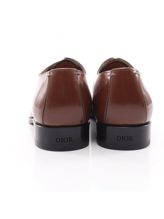 Dior Loafers Leather Brown